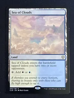 1x Sea of Clouds (360) Commander: Battle for Baldur's Gate LP MTG Magic x1 MKE - Image 1