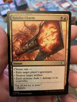 Rakdos Charm - The Lost Caverns Of Ixalan Commander - LCC - MTG - Image 1