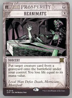 Reanimate Outlaws of Thunder Junction: Breaking News Regular - Image 1