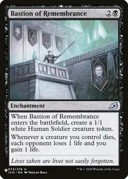 NM Bastion of Remembrance, Ikoria: Lair of Behemoths, Magic the Gathering, 73 - Image 1
