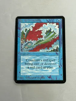 MTG Blue Elemental Blast Alpha Magic the Gathering - Image 1