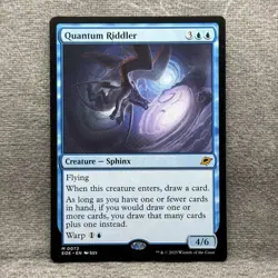 MTG Quantum Riddler - Edge of Eternities (EOE) #72 Non-Foil NM - Image 1