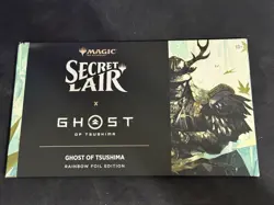 Secret Lair x Ghost of Tsushima Foil Edition MTG x Playstation IN HAND SHIPS NOW - Image 1