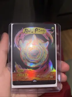 Sol Ring ✨ Borderless Rainbow FOIL ✨ MTG NM (0019) Encyclopedia Secret Lair - Image 1