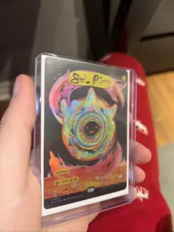 Sol Ring ✨ Borderless Rainbow FOIL ✨ MTG NM (0019) Encyclopedia Secret Lair - Image 2
