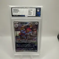 POKEMON 2023 JAPANESE SV4M-FUTURE FLASH ART RARE PORYGON-Z 077/066 TFG 10 Graded - Image 1