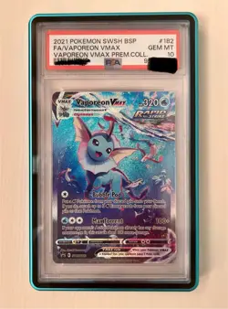 Pokemon Vaporeon VMAX SWSH182 Promo #182 PSA 10 English PSA10 - Image 1