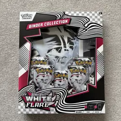 Pokemon TCG: White Flare Binder Collection - Brand New & Sealed - Image 1
