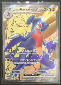 Cynthia's Garchomp ex SVP 204 SV: Scarlet & Violet Promo Pokemon TCG - Image 1