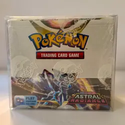 Pokemon Astral Radiance Booster Box SEALED w/ Protective Case - Image 1