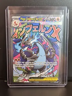 Pokemon TCG - Mega Charizard X EX 023 Me: Mega Evolution Promo Holo - Image 5