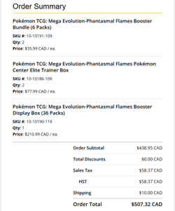 Pokemon TCG Phantasmal Flames Pokemon Center PC ETB Pre Sale 11/14 - Image 2