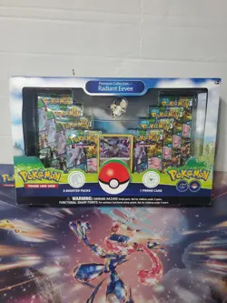 🔥 Pokemon Go Radiant Eevee Premium Collection Box Brand New Factory Sealed - Image 1