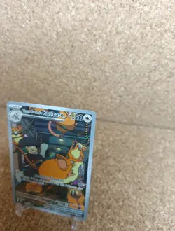 Pokemon Team Rockets Raticate 202/182 Destined Rivals Illustration Rare NM - Image 3