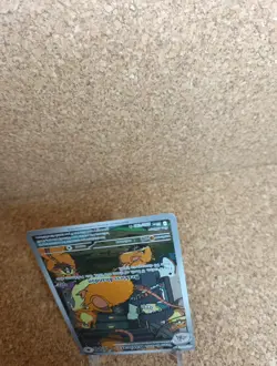 Pokemon Team Rockets Raticate 202/182 Destined Rivals Illustration Rare NM - Image 5