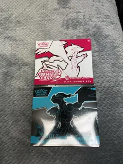 Pokemon Center Black Bolt And White Flare ETB Pc Elite Trainer Box Set NEW - Image 1