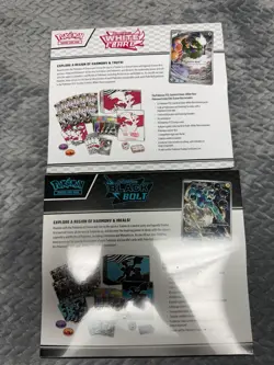 Pokemon Center Black Bolt And White Flare ETB Pc Elite Trainer Box Set NEW - Image 2