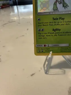 Pokemon TCG Scyther Hidden Fates SV1/SV94 Holo Shiny Holo Rare NM - Image 4