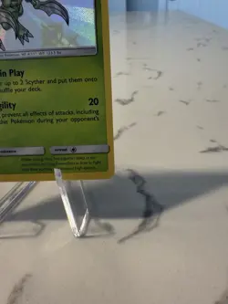 Pokemon TCG Scyther Hidden Fates SV1/SV94 Holo Shiny Holo Rare NM - Image 5