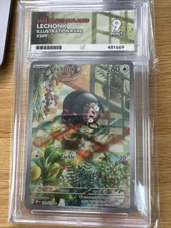 Pokemon Lechonk 209/197 Obsidian Flames Illustration Rare Holo Ace 9 English - Image 1