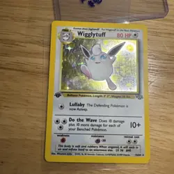 Pokemon TCG Wigglytuff Jungle 16 /64 1st Edition Non-Holo - Image 2