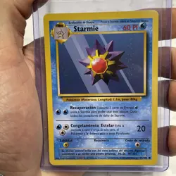 Pokemon Starmie 64/102 Spanish Base Set 1999 Unlimited Pokemon TCG US Seller NM - Image 1