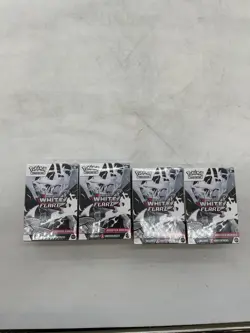 Pokemon TCG: Scarlet & Violet White Flare Booster Bundle Sealed Lot of 4x - Image 1