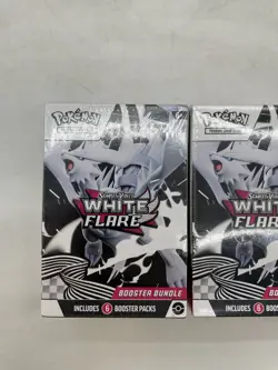 Pokemon TCG: Scarlet & Violet White Flare Booster Bundle Sealed Lot of 4x - Image 2