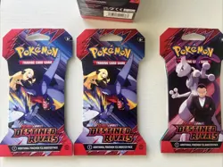Pokemon Destined Rivals Booster Bundle + 3 Destin Rivals BOOSTER PACKS - Image 2
