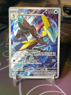 Inteleon 142/132 Me01: Mega Evolution Holo Pokemon NM/Mint - Image 1