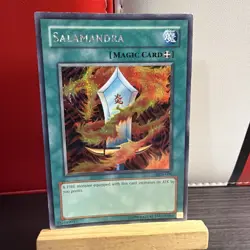 Salamandra (Dark Duel Stories) Prismatic Secret Rare DDS-006 + BONUS HOLO - Image 2