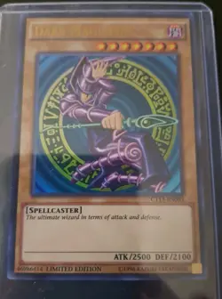 Blue-Eyes White Dragon & Dark Magician CT13 2016 Yugioh Limited Edition Ultra NM - Image 2