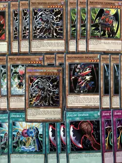 YuGiOh Summoned Skull Archfiend Chess Terrorking Pandemonium Deck + Secret Rares - Image 4