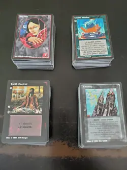 Vampire The Eternal Struggle - VTES/Jyhad: Original (1994) lot of 286 cards - Image 1