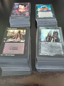 Vampire The Eternal Struggle - VTES/Jyhad: Original (1994) lot of 286 cards - Image 2