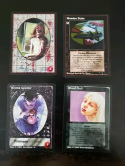 Vampire The Eternal Struggle - VTES/Jyhad: Original (1994) lot of 286 cards - Image 5