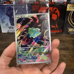 Bulbasaur 133/132 Illustration Rare STAMPED Promo Mega Evolution Pokemon Card - Image 1