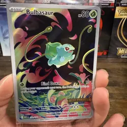 Bulbasaur 133/132 Illustration Rare STAMPED Promo Mega Evolution Pokemon Card - Image 3