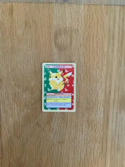 Topsun Pikachu 025 Blue Back Pokemon Card Japanese - Image 1