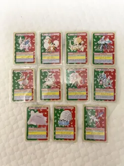 11 Topsun Green Back Growlithe Kangaskhan Gyarados etc Pokemon Card Japanese - Image 1