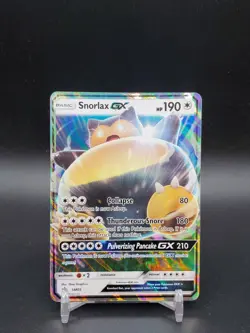 Snorlax GX SM05 Black Star Promo Holo NM Pokemon Card - Image 1