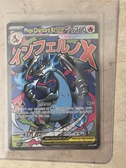 Mega Charizard Ex Black Star Promo 023 - Mega Charizard Ex UPC Promo Card Mint - Image 3
