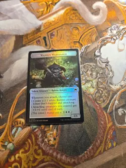 Bat / Warren Warleader Foil Token MTG Bloomburrow - NM - - Image 2