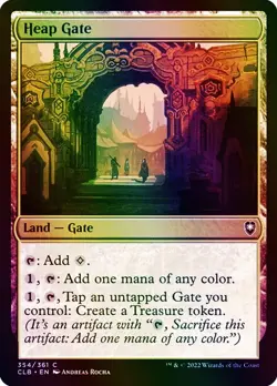 Heap Gate Commander Legends: Battle for Baldur's Gate NM MTG Foil - Image 1