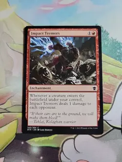 MTG Impact Tremors Dragons of Tarkir 140/264 Regular Common W15 - Image 1