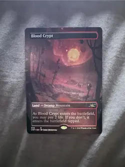 Blood Crypt (Borderless) (Galaxy Foil) Unfinity Foil - Image 1
