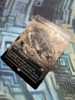 MTG Borderless Galaxy Foil Overgrown Tomb NM Unplayed Unfinity - Image 2