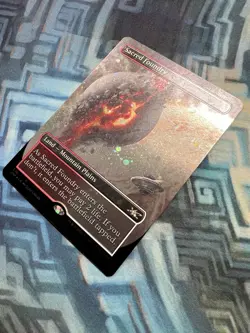 MTG Borderless Galaxy Foil Sacred Foundry NM Unplayed Unfinity - Image 4