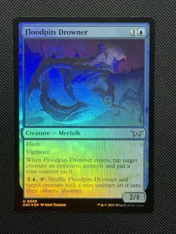Floodpits Drowner Foil - DSK 0059 - NM - MTG Magic - Image 1
