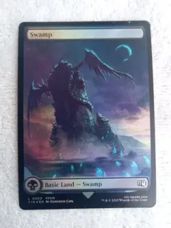 Swamp #0300 Foil Final Fantasy Magic the Gathering MTG MINT PACK FRESH - Image 1